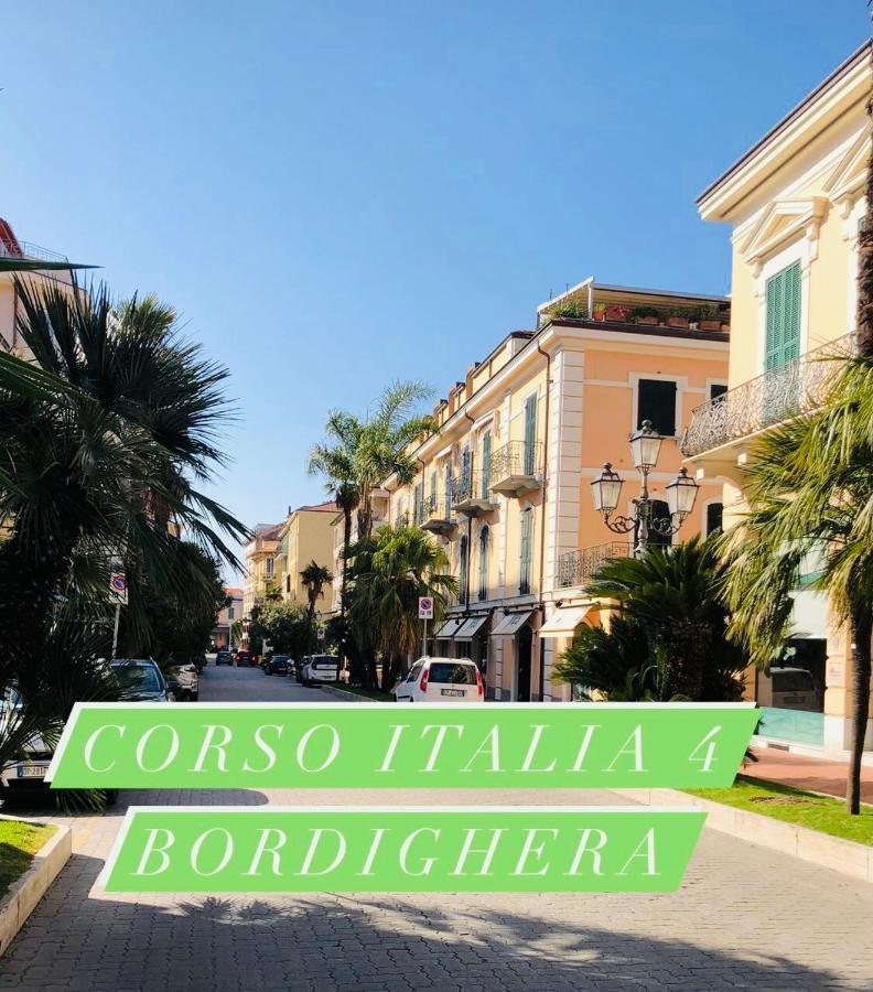 Corso Italia 4 Daire Bordighera Dış mekan fotoğraf